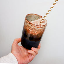 Load image into Gallery viewer, Tumbler in Matte Black & Shino