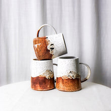 Load image into Gallery viewer, Tapered Mug in White & Shino