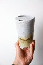 Load image into Gallery viewer, Tumbler in Cream & White