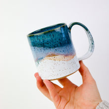 Load image into Gallery viewer, Straight Mug in Teal & White