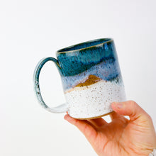 Load image into Gallery viewer, Straight Mug in Teal & White