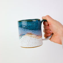 Load image into Gallery viewer, Straight Mug in Teal & White