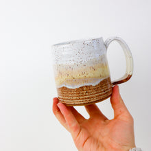 Load image into Gallery viewer, Straight Mug in White & Cinnamon