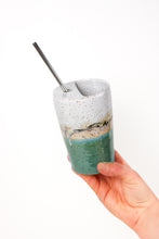 Load image into Gallery viewer, Tumbler in Mint & White