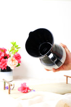 Load image into Gallery viewer, Pour Over Coffee Brewer: Black & White