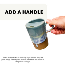 Load image into Gallery viewer, Tumbler in Teal & White