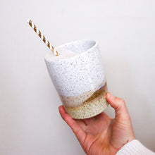 Load image into Gallery viewer, Tumbler in Cream & White