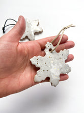 Load image into Gallery viewer, White Snowflake Ornament