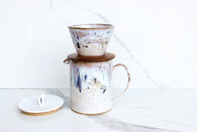 Load image into Gallery viewer, Carafe in Opal &amp; White
