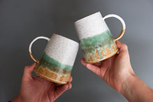Load image into Gallery viewer, New Tapered Speckled Mugs
